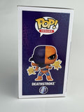 Esai Morales Signed Funko Pop Deathstroke 447 DC Titans Autograph Beckett COA