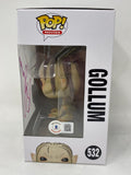 Andy Serkis Signed Autograph Funko Pop Gollum The Lord of The Rings Beckett COA