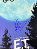 Drew Barrymore Signed E.T. the Extra-Terrestrial Movie Poster Autograph BAS COA