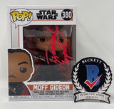 Giancarlo Esposito Signed Autograph Star Wars Funko Pop Moff Gideon Beckett COA