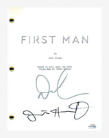 Damien Chazelle & Justin Hurwitz Signed FIRST MAN Movie Script ACOA COA