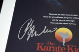 Ralph Macchio Signed The Karate Kid Part II 2 11x17 Movie Poster Beckett BAS COA
