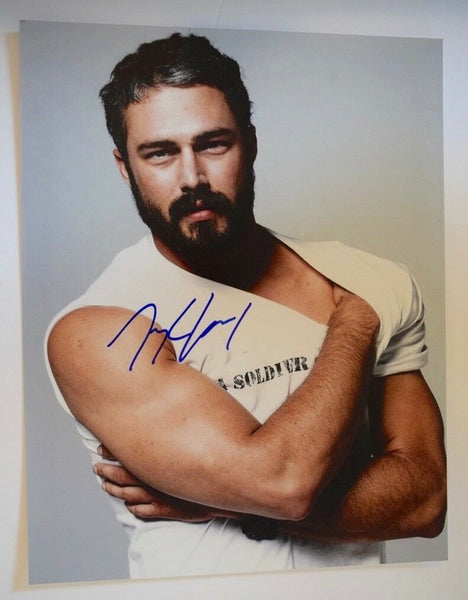 Taylor Kinney Signed Autographed 11x14 Photo Chicago Fire COA VD