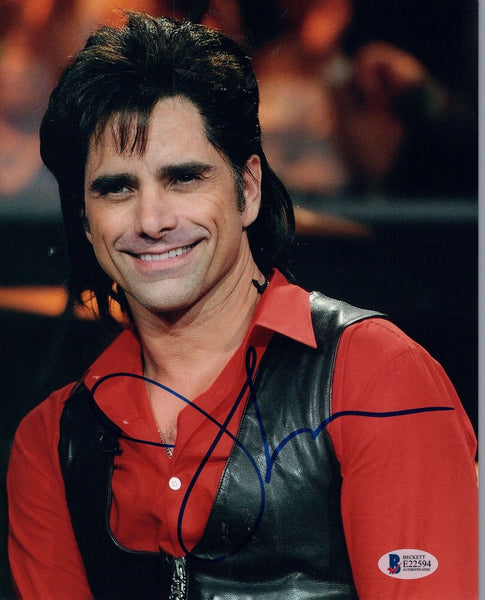 John Stamos Signed Autographed 8x10 Photo FULL HOUSE Beckett BAS COA