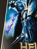 Guillermo Del Toro Signed Autographed Hellboy 12x18 Movie Poster Beckett COA