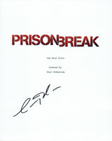 Amaury Nolasco Signed Autographed PRISON BREAK Pilot Episode Script COA VD