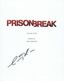 Amaury Nolasco Signed Autographed PRISON BREAK Pilot Episode Script COA VD