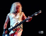 Rick Savage Signed Autographed 8x10 Photo Def Leppard Bassist Beckett COA