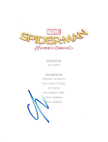 Laura Harrier Signed Autographed Spider-Man: Homecoming Movie Script COA
