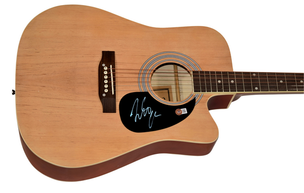 Lewis Capaldi Signed Autograph Full Size Acoustic Guitar Singer Beckett COA