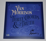 Van Morrison Signed Autograph Three Chords And The Truth Lithograph Beckett COA