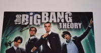 The Big Bang Theory Cast Signed Autographed 11x14 Photo x5 Jim Parsons Cuoco COA