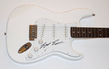 Geoff Emerick Signed Electric Guitar THE BEATLES Recording Engineer COA