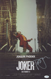 Todd Phillips Signed Autographed Joker 11x17 Movie Poster Director ACOA COA