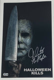 Nick Castle Signed Halloween Kills 11x17 Movie Poster Michael Myers Beckett COA