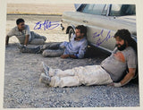 The Hangover Cast Signed Autograph 11x14 Photo Zach Galifianakis & Ed Helms COA