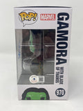 Zoe Saldana Signed Gamora Funko Pop What If Guardians of The Galaxy Beckett COA