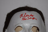 Nick Castle Signed Autograph Michael Myers Mask Halloween The Shape Beckett COA
