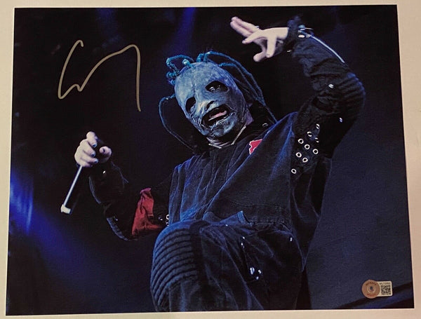 Corey Taylor Signed Autograph 11x14 Photo Slipknot Stone Sour Proof Beckett COA