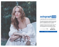 Zoey Deutch Signed Autographed 8x10 Photo The Politician Sexy Actress ACOA COA