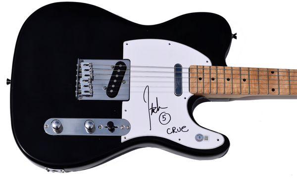 John 5 Signed Electric Guitar Motley Crue Guitarist Autograph Beckett COA