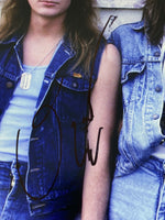 David Ellefson Dave Signed Autographed 11x14 Photo Megadeth Bassist Beckett COA