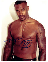 Tyson Beckford Signed Autographed 8x10 Photo Sexy Shirtless Model COA VD