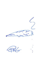 Tommy Chong Signed Autographed Hand Drawn Joint Sketch Up In Smoke COA
