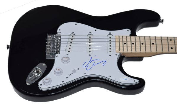 Chris Chaney Signed Autographed Electric Guitar Jane's Addiction ACOA COA