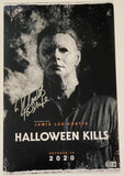 Nick Castle Signed Halloween Kills 11x17 Poster Photo Michael Myers Beckett COA