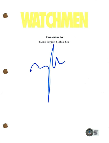 Zack Snyder Signed Autograph Watchmen Full Movie Script Screenplay Beckett COA