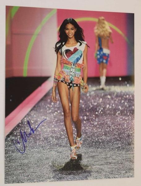 Chanel Iman Signed Autographed 11x14 Photo Hot Sexy SI Swimsuit Model COA VD