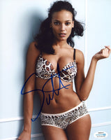 Selita Ebanks Signed Autograph 8x10 Photo Victoria's Secret Model ACOA COA