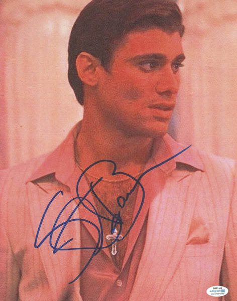 Steven Bauer Signed Autographed 11x14 Photo Scarface Manny Ribera ACOA COA