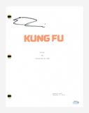 Eddie Liu Signed Autographed Kung Fu Pilot Episode Script Screenplay ACOA COA