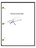 Tom Sizemore Signed Autographed SAVING PRIVATE RYAN Movie Script Screenplay COA