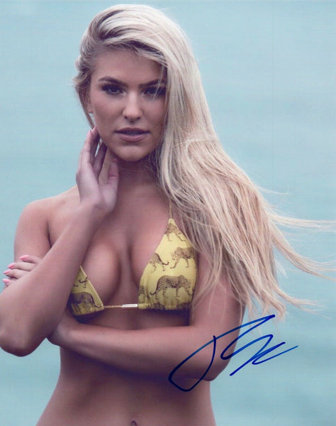 Toneata Morgan Signed Autographed 8x10 Photo Actress Model COA