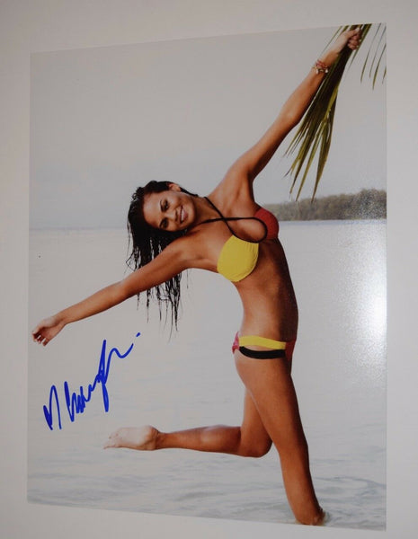 CHRISSY TEIGEN Signed Autographed 11x14 Photo SI Swimsuit Model Hot Sexy COA VD