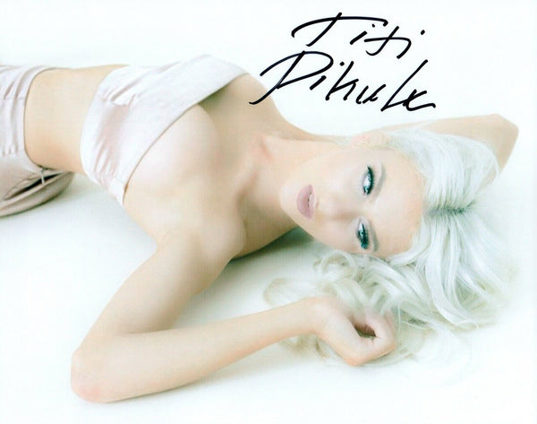Titi Pikula Signed Autographed 8x10 Photo Hot Sexy Model COA