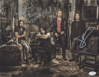 Sergio Vallin & Juan Calleros Signed Autographed 11x14 Photo Mana Band ACOA COA