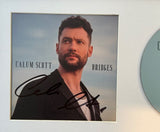 Calum Scott Signed Autograph Bridges CD Framed Display Singer Beckett COA