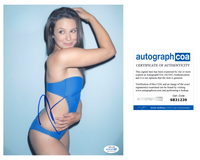 Katie Lowes Signed Autographed 8x10 Photo Scandal Actress Sexy ACOA COA