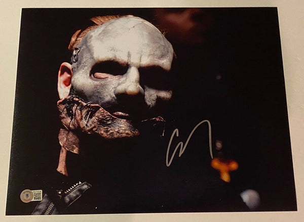 Corey Taylor Signed Autograph 11x14 Photo Slipknot Stone Sour Proof Beckett COA