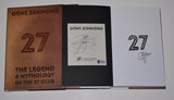 Gene Simmons Signed 27 The Legend & Mythology of 27 Club Book Kiss Beckett COA