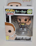 Dan Harmon Signed Rick and Morty SENTIENT ARM MORTY 340 Funko Pop Figure COA