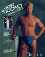 Bart Conner Signed Autographed 8x10 Photo Jockey Model Shirtless Pose COA