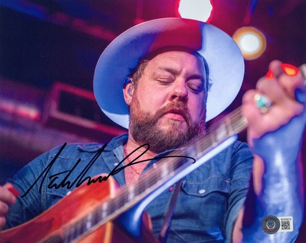 Nathaniel Rateliff Signed Autographed 8x10 Photo & the Night Sweats Beckett COA