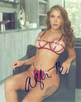 Alyshia Barragan Signed Autographed 8x10 Photo Hot Sexy Model COA