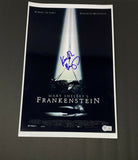 Kenneth Branagh Signed Mary Shelleys Frankenstein 11x17 Movie Poster Beckett COA