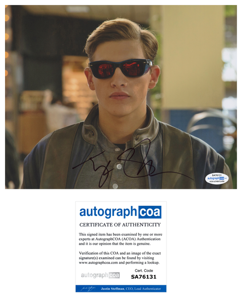 Tye Sheridan Signed Autographed 8x10 Photo X-Men: Apocalypse ACOA COA